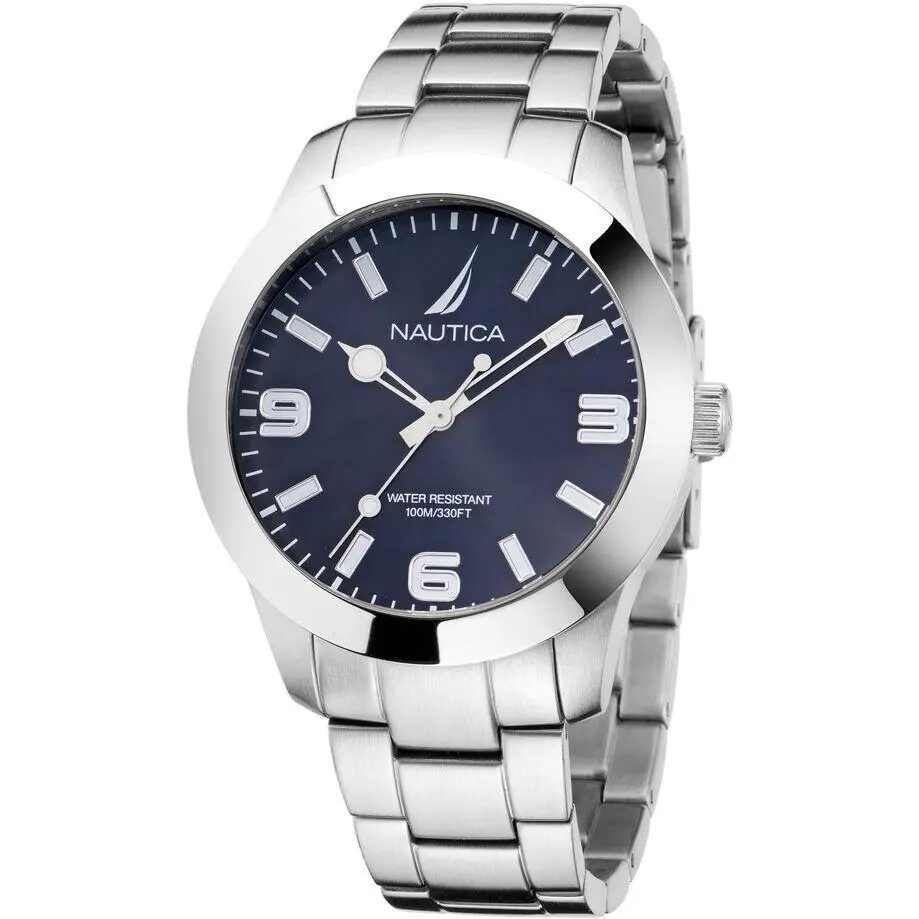 Nautica Pacific Beach Stainless Steel Mens Watch NAPPBF201