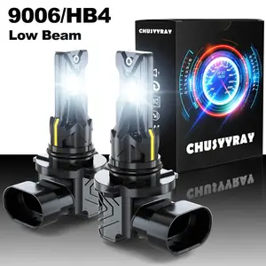 9006 LED Low Beam Headlight Bulbs fits for Chevrolet Silverado 1500 2500 3500