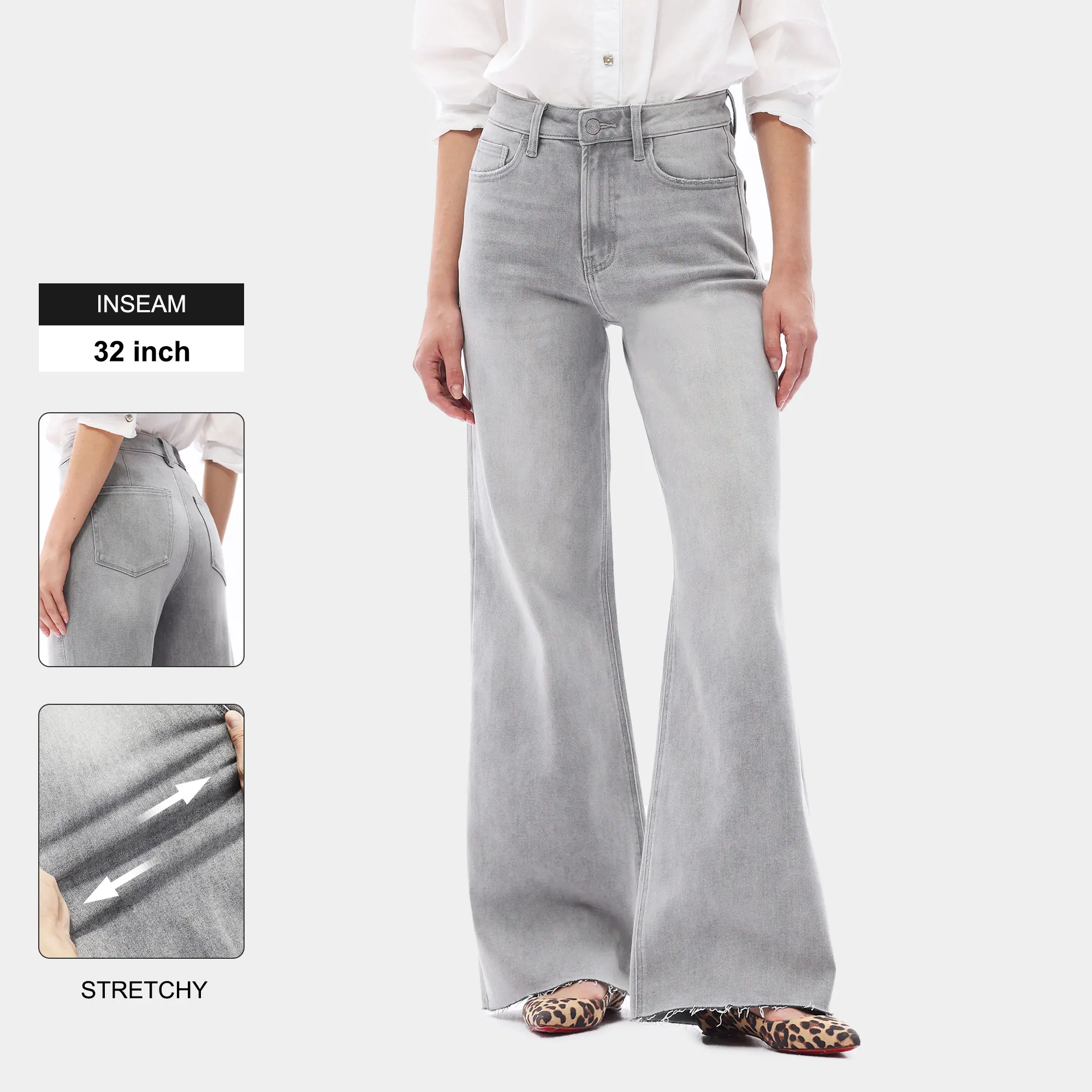 High Rise Stone Gray