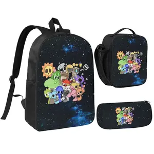 Sprunki-Inspired 67 Backpack - Premium Oxford Fabric, Waterproof, Durable, with Padded Notebook Compartment, Tech Storage, & Anti-Theft Pocket for Students, Professionals, Travelers