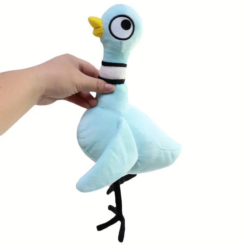 Adorable 9.84" Pigeon Plush Toy - Soft, Cuddly Cartoon Bird Stuffed Animal for Youngsters & Home Decor - Perfect Birthday Gift or Party Favor