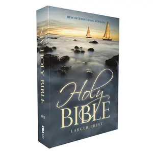 NIV, Holy Bible, Larger Print, Economy Edition, Paperback, Blue, Comfort Print Paperback – Large Print, June 11, 2024