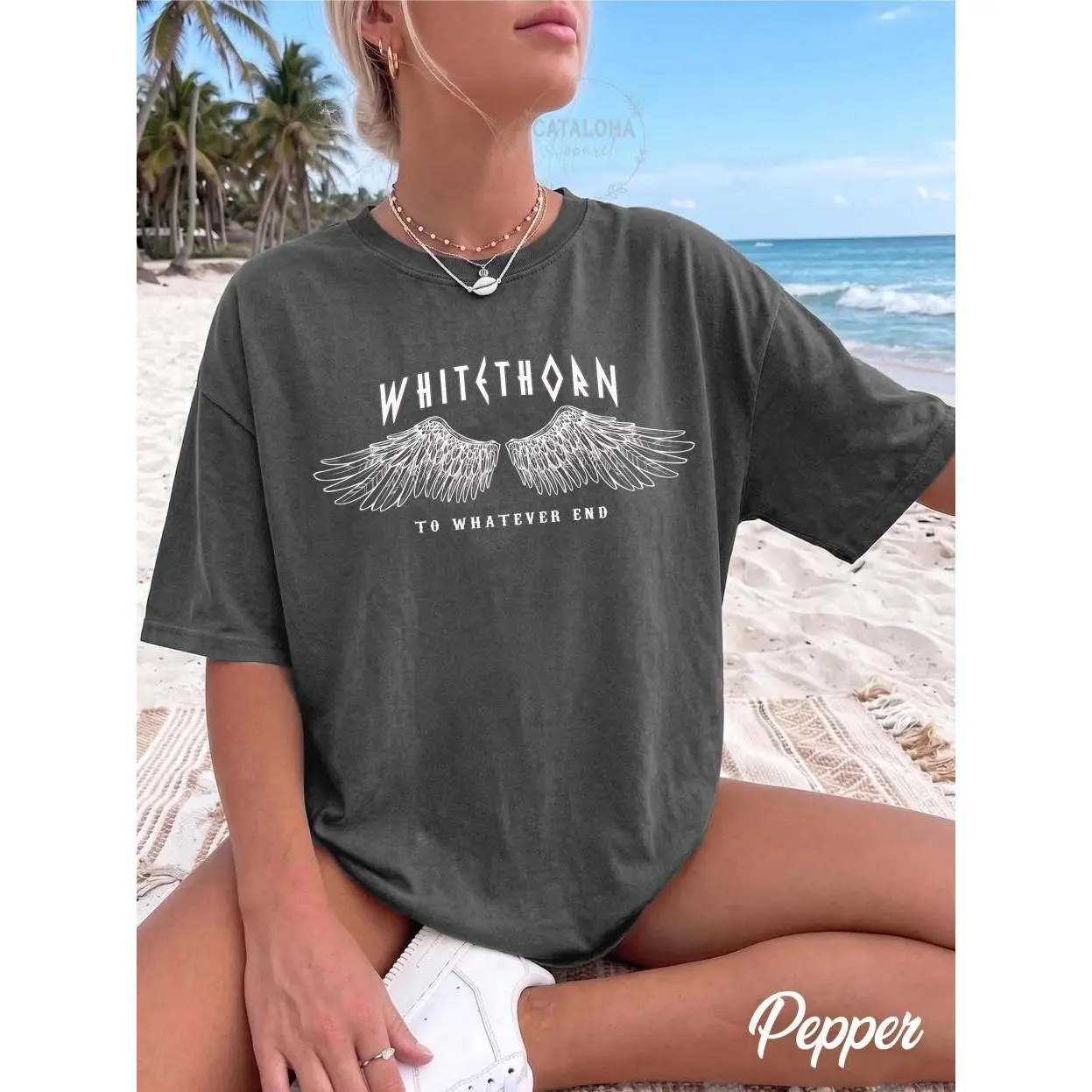 Comfort colors bookish, Rowan Whitethorn t-shirt, Throne of Glass Shirt, SJM merch, To Whatever End, Rowan t-shirt, Terrasen, Crescent City, Ready to Go, No Effort Needed, Lightweight Feel, Moves with You