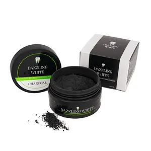 Tooth powder, whitening tooth powder, activated carbon whitening tooth powder, cleaning between teeth, whitening teeth powder, with toothpaste whitening effect is better Oral Brush Charcoal Toothbrush