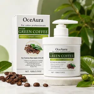 Green Coffee Bean Body Cream for Dry Skin | Hydrating Body Lotion for Daily Moisturizing & Massage Care