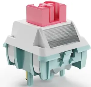 Womier Keyboard Switch for Mechanical Gaming Keyboard 5-Pin 55gf Linear Pre-Lubed Switches with Standard MX Structure,35pcs