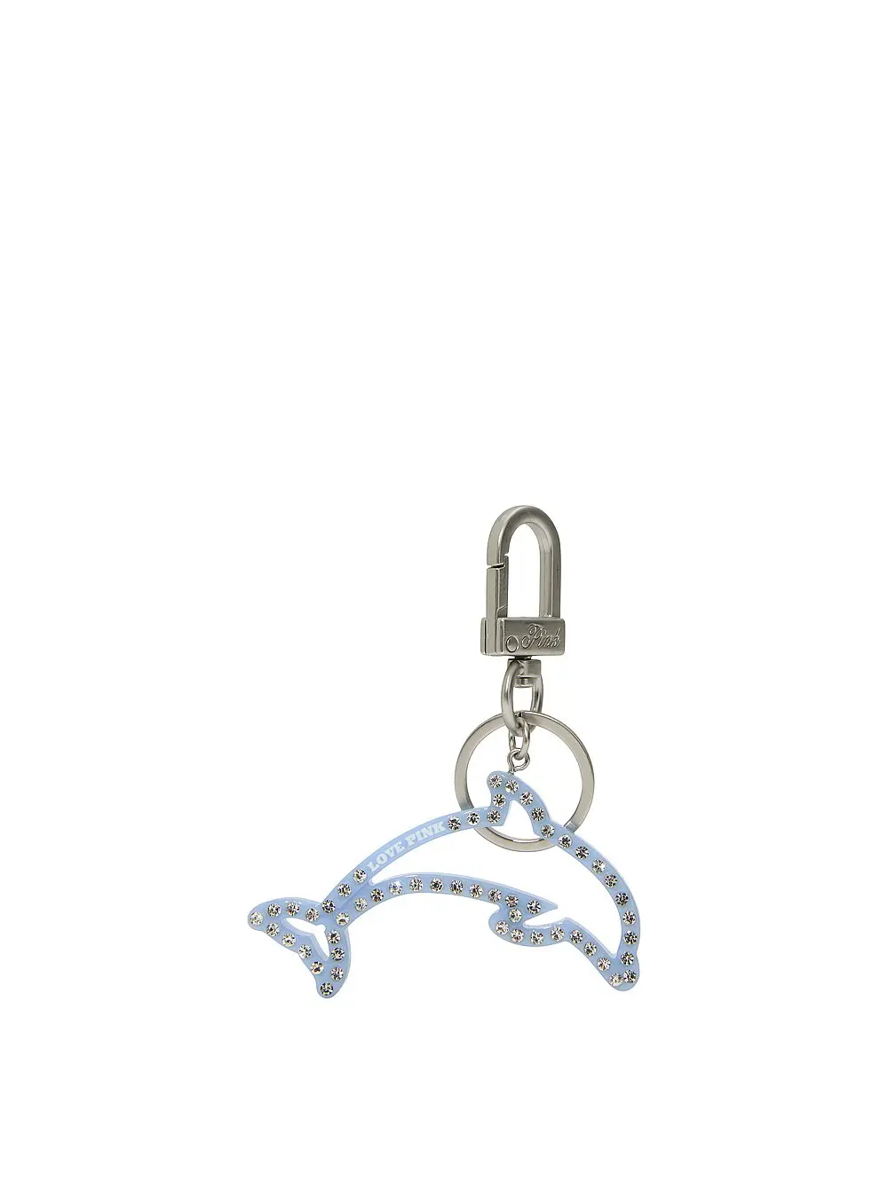 PINK Logo Keychain Charm