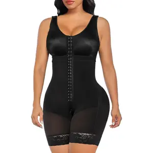 1 pc Women's Fajas Colombianas Tummy Control Shapewear Postpartum Full Body Shaper Butt Lifter Bodysuit plus size women clothes shapewear tummy control shapewear fajas