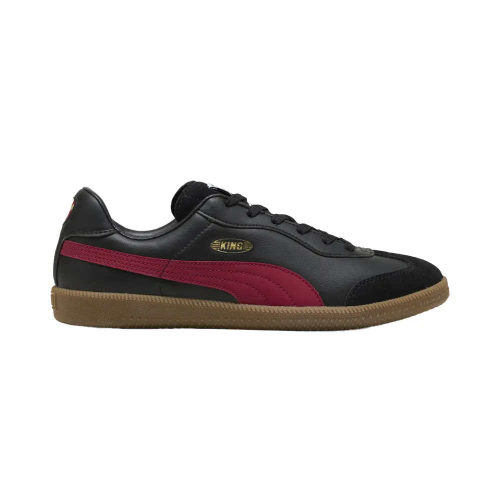 PUMA Mens King 21 Indoor Soccer Cleats  - Black