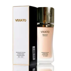 VIXATO Flawless Foundation Matte, Lightweight & Non-Comedogenic Concealer Coverage
