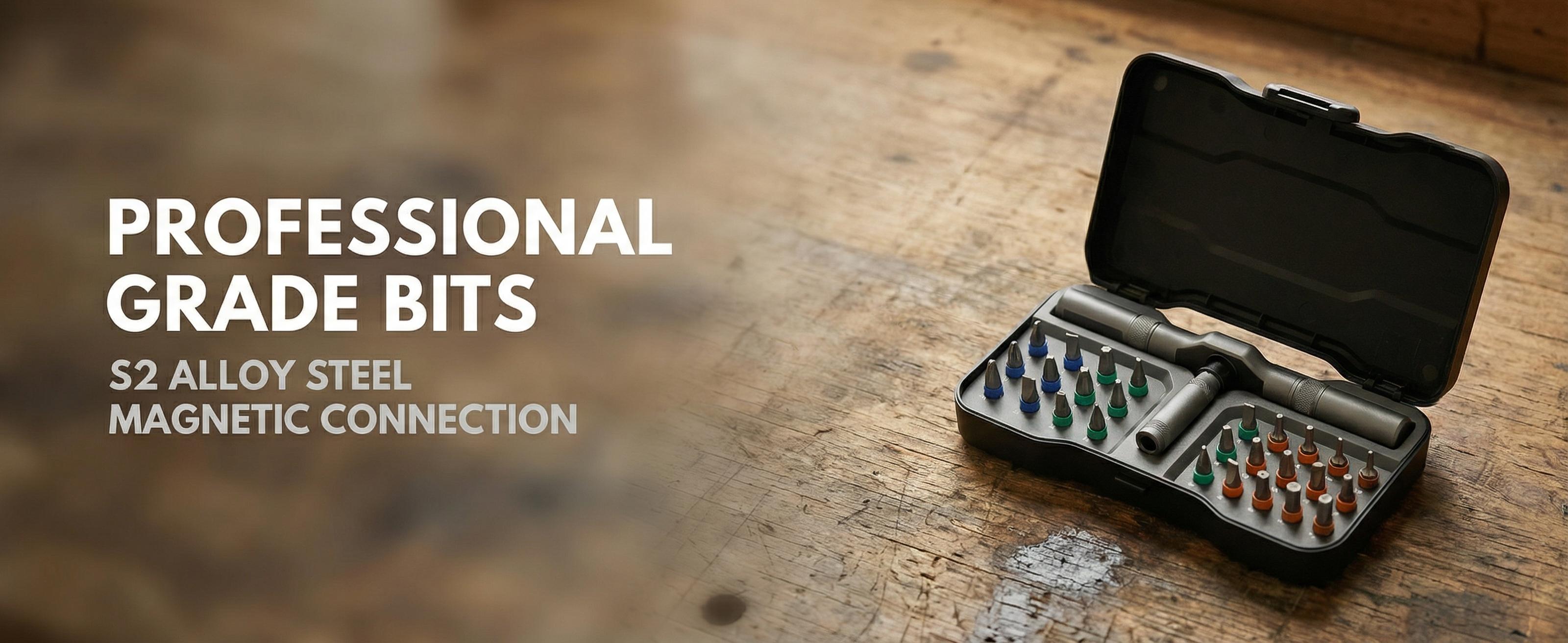 24 in 1 DIY Screwdriver Set, switchable magnetic ratchet screwdriver bit kit, compact and portable repair tool set for home, electronics and furniture assembly, toolbox gift for Thanksgiving, Christmas and New Year 24 in 1 DIY Screwdriver Set, switchable magnetic ratchet screwdriver bit kit, compact and portable repair tool set for home, electronics and furniture assembly, toolbox gift for Thanksgiving, Christmas and New Year