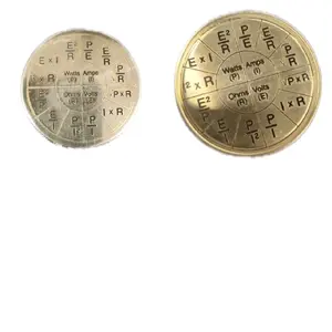 electrical challenge coins