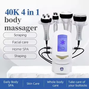 4 in 1 Electric Facial and Body Massager, Multifunctional Beauty Tool for Face Neck and Body Care, Perfect Gift for Girlfriend and Mom