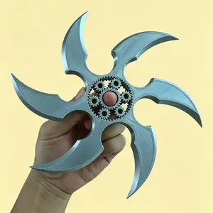 Ninja Finger Spinner Set, Unique Design, Stress Relief Fidget, Stress Relief Tool, Ideal Gift for Friends, Enhances Hand Movement Skills, Fun and Focused Activity