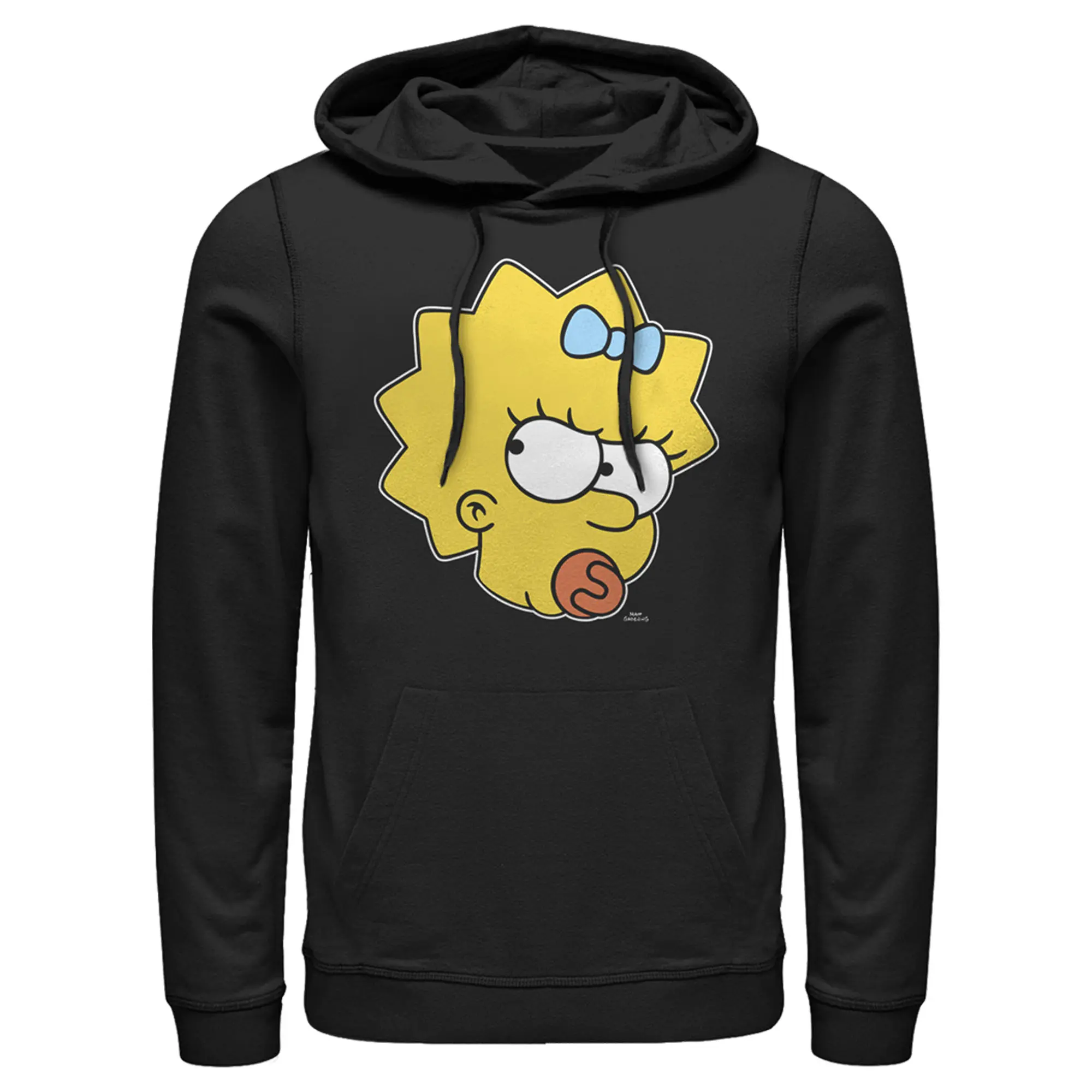 Men's The Simpsons Glaring Lisa Pull Over Hoodie