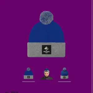 Wolfpack Pom-Pom Knit Cap - All colors with Pom-Pom, Features Logo & Gray Patch, Versatile Design for Cold Weather