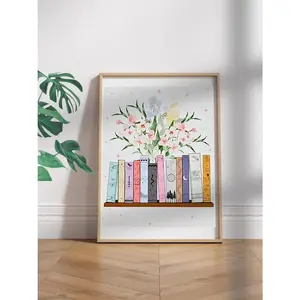 Albums As Books Poster Now Includes Life Of Inspired Bookish Wall Art