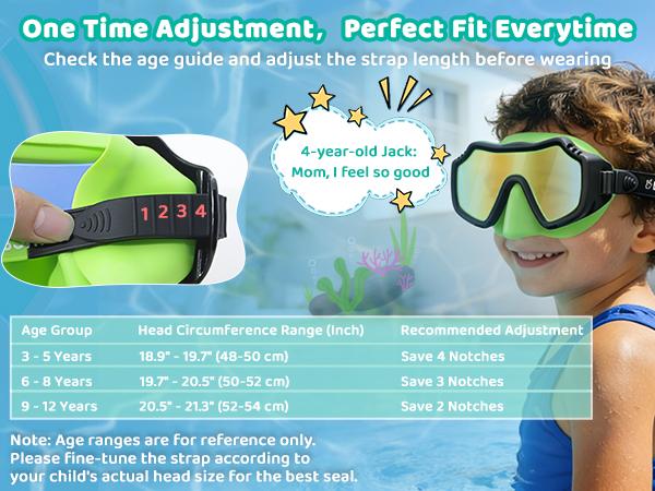 [Creator’s Pick] Vvinca 2 Pack Kids Swim Goggles with Nose Cover for 3-15,Kids,Youth,UV Protection Anti-Fog Shatterproof Waterproof Diving Mask for Boys and Girls - Safety anti-uv swimming goggles swim glass anti-fog for Lake,Beach, Summer Party