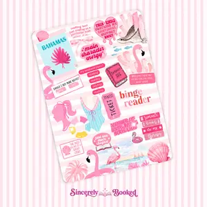 Flamingo Lover Kindle Insert | Ebook Acessories |Booktok Kindle Insert | Kindle Accessories