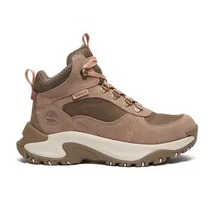 Timberland Womens Mt Maddsen Mid Peak Waterproof Hiking Casual Boots Ankle - Brown