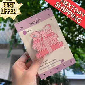 Bookish MagSafe Phone Grip – Magnetic Popsocket for Phones & Kindles, Cute Gift Box, Book Stack, Dragon & Quote Designs, Perfect Book Lover Accessory