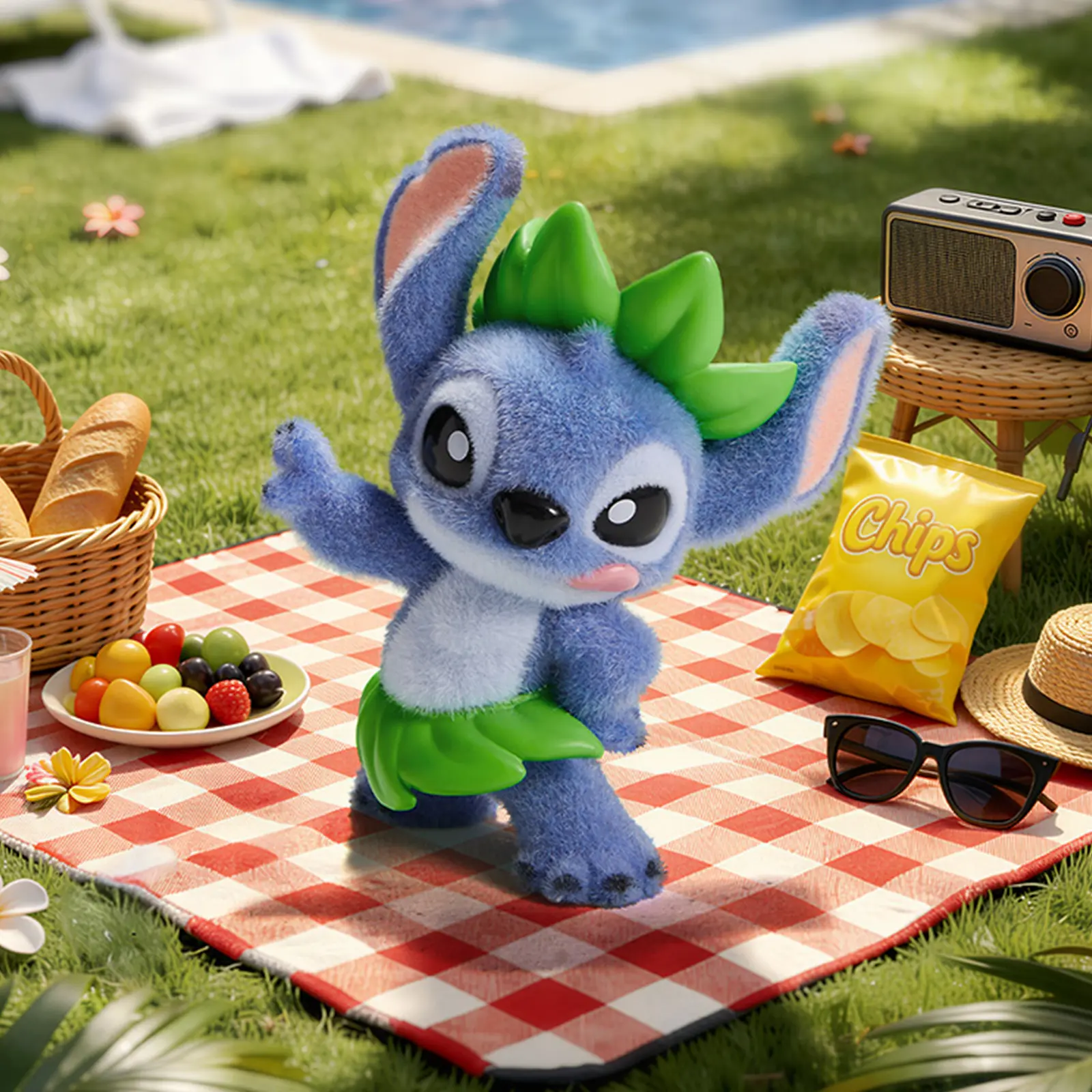 MINISO Disney Stitch By Your Side Blind Box | Premium Flocked Figure | Cute Kawaii Desktop Companion | Official Licensed Decor, Ideal Graduation & Summer Gift #StitchBlindBox #DisneyCollectible #KawaiiDecor