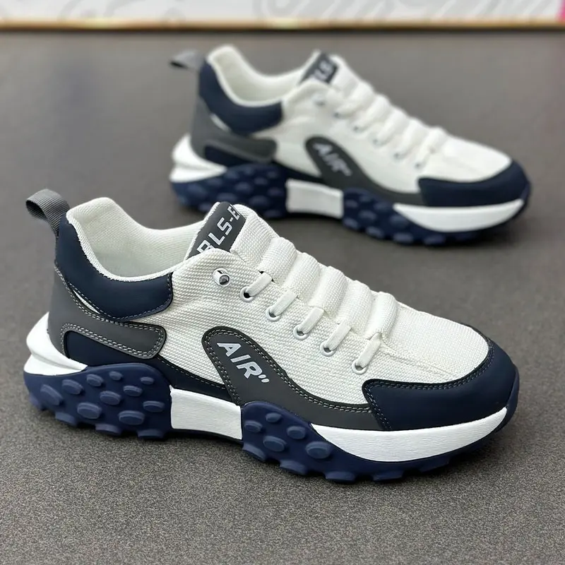 Men's Shoes, New 2025 Summer Models, Thick-Soled Height-Increasing Sports Running Shoes (Style of "Forrest Gump" or "Dad Shoes"), Men's Casual Sneakers for Spring and Autumn