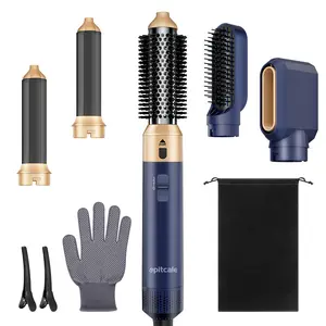 5 in 1 Curling Iron Hair,self curling iron -Ionic Deep Waver Hair Curler Tool, Women Gifts,TikTokShopBlackFriday