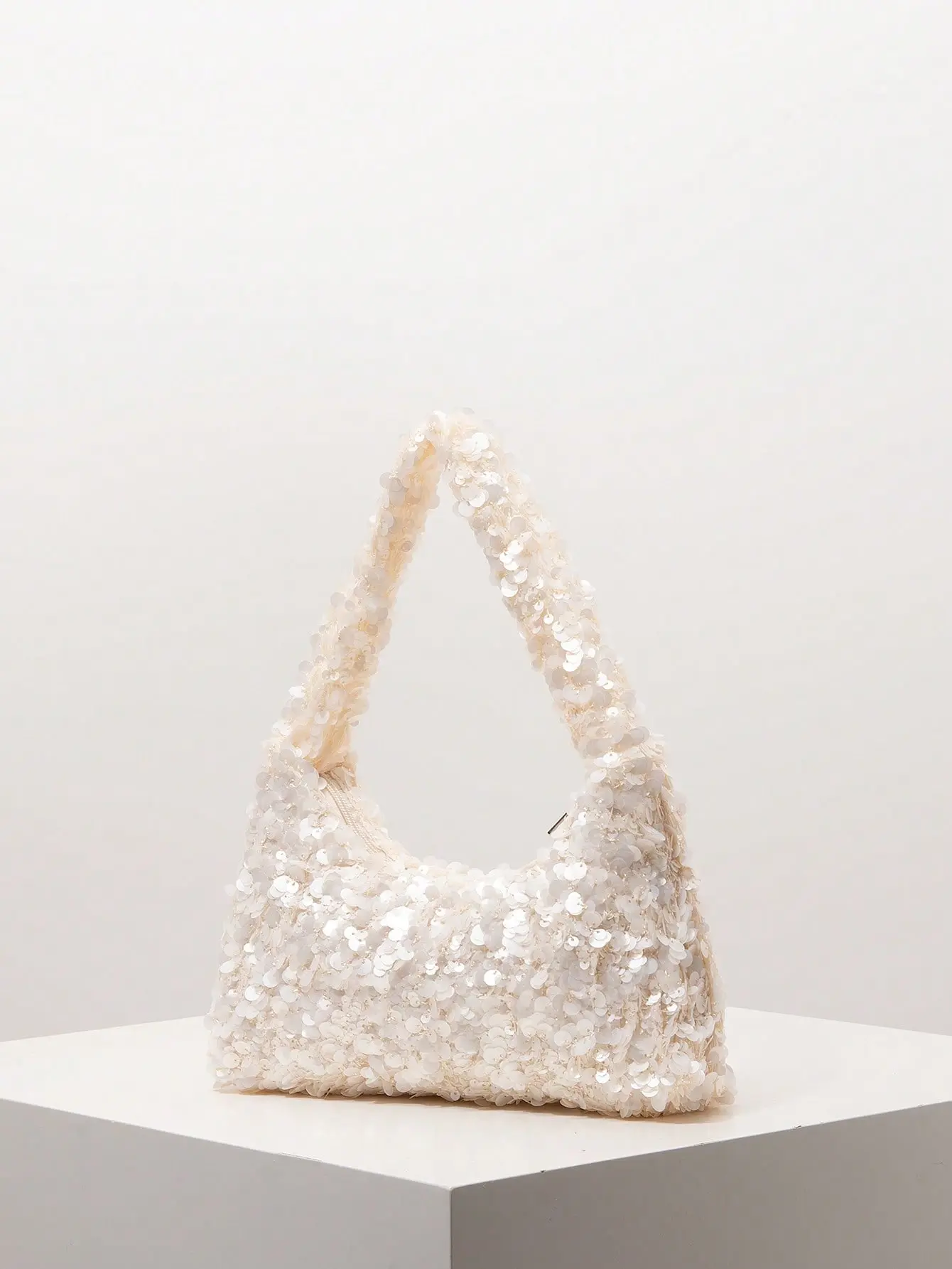 Sequin Shoulder Bag, Glittering Prom Bag, Bridal Party Accessories, Elegant Women's Bag, Wedding Items, Sparkling Dance Party Wallet (Random Pattern) , Sequin , Beach ,Beach Bag