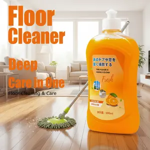 Concentrated Floor Cleaner Multi-Purpose Scented 500ML Interior Care Cleaner, Suitable for Hardwood Composite Tile Floors Furniture Accessories, Interior Detail Cleaner