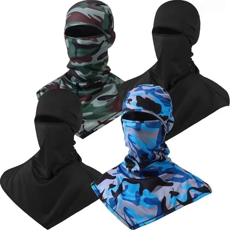 Adults' Balaclava Neck Gaiter Mask - UV Sun Protection, Windproof, Dustproof, Wrinkle-Resistant Neck Gaiter Bandana, Athletic Head Cover for Fishing, Hiking (Bag Accessory Charm & Twilly Companion), Neck Gaiter Headwear, Face Mask