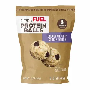 simplyFUEL Chocolate Chip Cookie Dough Protein Balls, 12 oz.