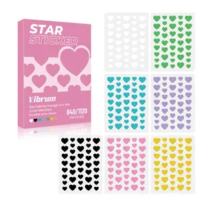 840pcs Acne Cover Patches, Oil Absorbing, Non-Irritating, Facial Acne Stickers, Holiday Gift, Single Item Pack