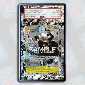 Law Manga | PSA TAG Magnetic Display Case Extended Art for OPTCG
