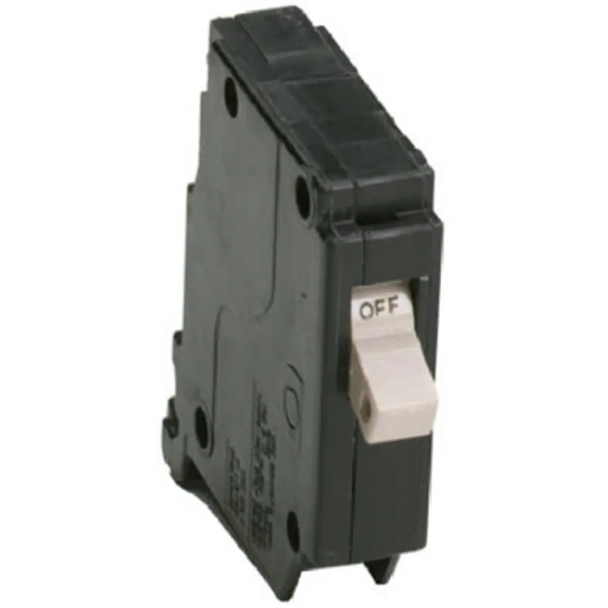 Eaton CHF120 Single Pole Circuit Breaker - 20A, Tan Toggle Switch, 0.75x3.4x3.2" Large Home Appliance Part & Accessory, Overload Trip