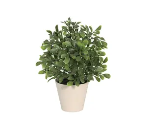 Artificial Plant 9" in Tan Planter Pot