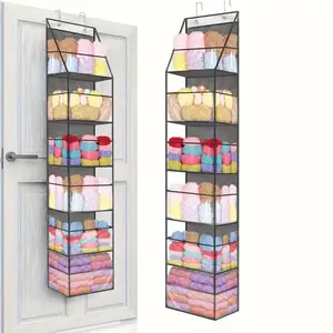 The yarn organizer by the door is specially designed for knitting and crochet. It can be used to store knitting needles, crochet hooks and yarn balls. It is very suitable as a holiday gift. Space Saving Organizer Yarn organizer