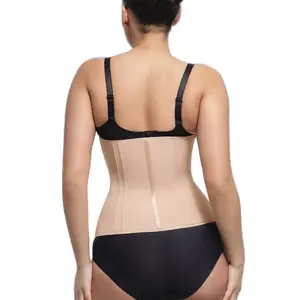 High Compression 15 Built In Steel Bone Tummy Control Waist Trainer for Enhanced Support and Shape