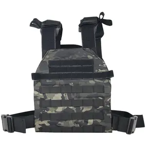 Weight Vest Adjustable Strength and Endurance Training, Tactical Vest Quick Release with Molle System, Fitness Workouts, Running