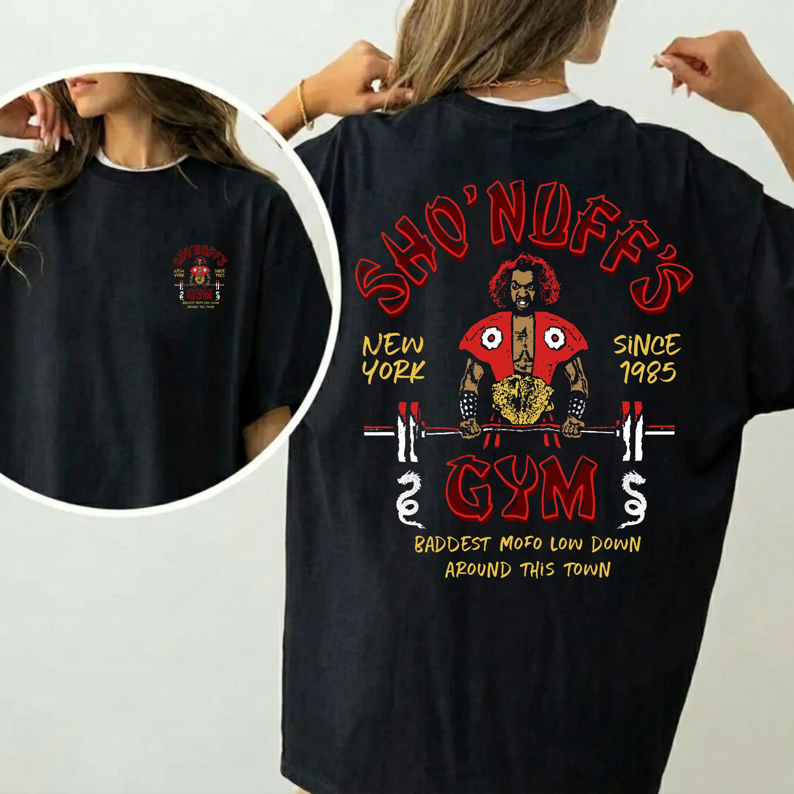 Who's The Master Sho'Nuff Shirt, The Last Dragon 80s Movie 2 sided Tee, Retro Graphic T-Shirt, Gift For Her, Gift For Him