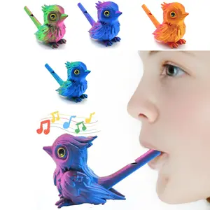New Bird Shape Whistle, Musical Instrument, Water Filled Toy, Oral Muscle Training, Realistic Bird Call Sound Model, Fun Party and Birthday Gift, Art Craft Model