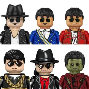 King Or Pop MJ Building Blocks Michael Mini Action Figure Toys