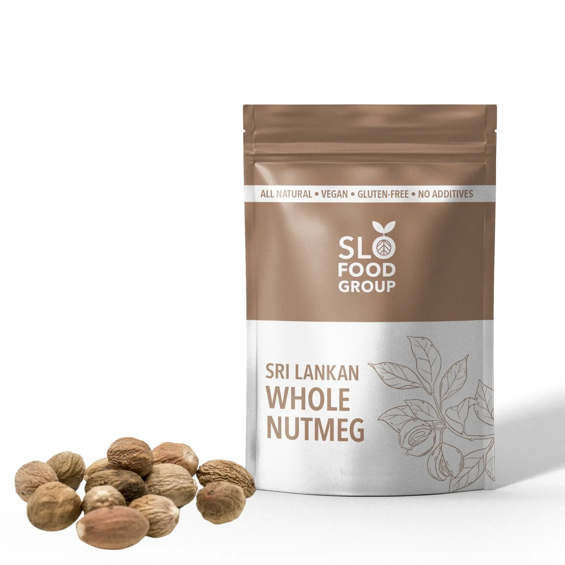 Slofoodgroup Whole Nutmeg Spice
