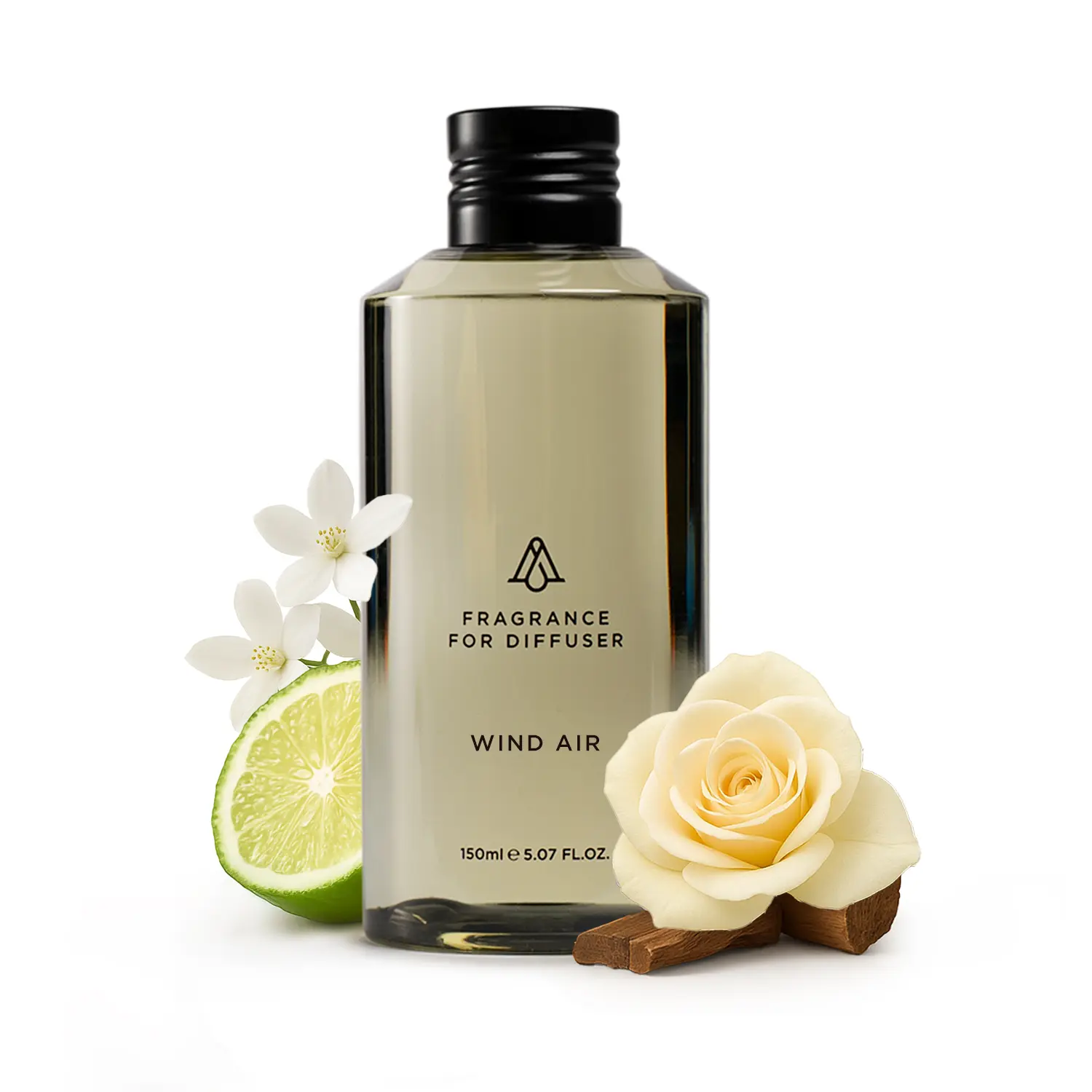 AromaPlan Wind Air - AP021 Home Fragrance Decor (Inspired by Osklen Brazil) AP021 - Light, Scented Woody Lemon Burst Fragrance Oil for Home Care Supplies