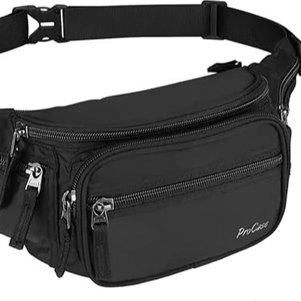 Fanny Pack Waist Packs for Men Women, Waist Bag Hip Pack for Travel Hiking Running Outdoor Sports