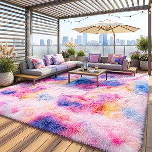 BOOPBEEP Super Soft And Cozy Fluffy Shag Area Rug, Upgrade Non-Slip Indoor Carpet, For Living Room Decor , Bed Room Decor, Kitchen, Bathroom, Dining Room, Study Room, Dressing Room, Office, Home Decor, Accent Rugs, And Floor Covering