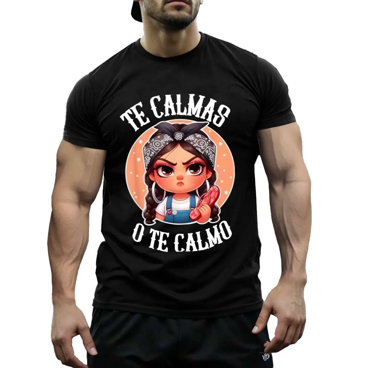 Sarcastic Summer T-Shirt for Spanish Mom | Funny Hispanic Mama Joke Tee with Chancla Vibes | Casual Daily Wear for Pride