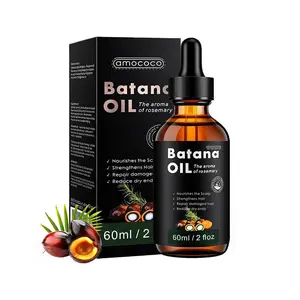 Rosemary and Bataña Oil - Blended with Jojoba Oil and Argan Oil - 100% Organic Essential Oil for Hair, Daily Hair Care, Repair, Restore Moisture Comfort Haircare