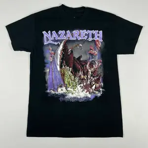 [SALE UP TO 30%] Collection Nazareth Band Gift For Fan Black S-2345XL Unisex T-shirt QA098, Unisex Shirt Made Using 100% US Cotton, Design & Printed In The USA
