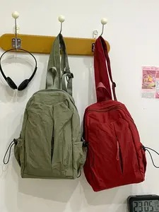 Korean Style Unisex Backpack, Large Capacity Travel Commuter Bag, Multifunctional School Bag for Students, Casual Fashion Travel Backpack, Water Resistant Daypack